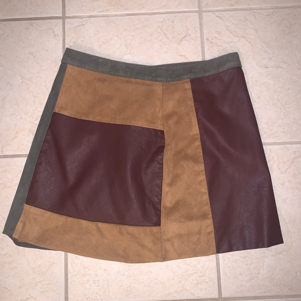 Abercrombie & Fitch Colorblock Skirt
